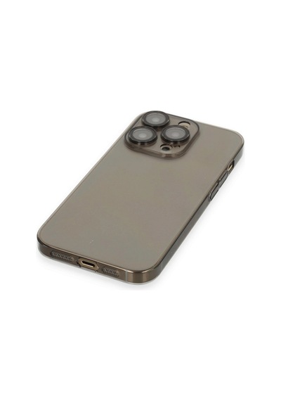 Apple  Uyumlu  iPhone 13 Pro Kılıf Armada Lensli Kapak - Siyah,
