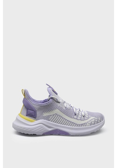 Pepino P-1428 Lila Unısex Çocuk Örgülü Bağlı Sneaker LILA Lila