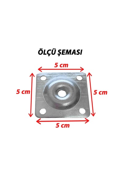 Ahşap Ayak 15 Cm 2'li Set M8 Civatalı Bağlantı Aparatlı Dolap Mobilya Koltuk Kanepe Destek Ayağı Aya Diğer