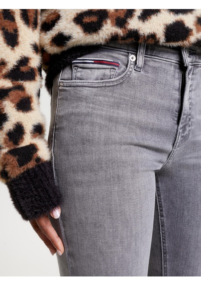 Tommy Hilfiger Nora Mr Skn Dg1275 Kadın Gri Kot Pantolon