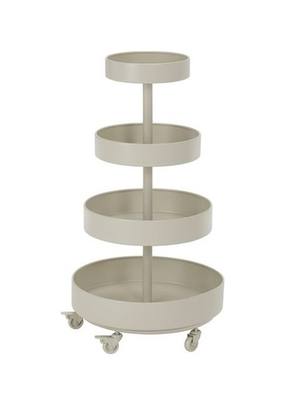 Ikea Ps 2026 Servis Arabası, Bej, 89x48 Cm