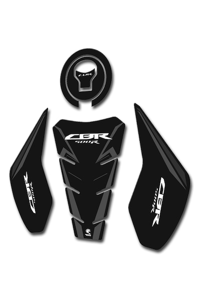 Cbr 500r Tankpad Seti Siyah - Gri