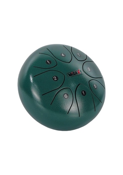 Midex Td-88gr Çelik Dil Davul Handpan 8 İnç 8 Ton Steel Tongue Drum Full Set