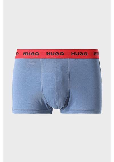 Hugo Erkek Boxer 50532611 970 Mavi-siyah-lacivert Mavi-siyah-lacivert