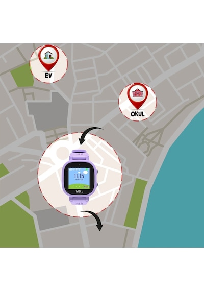 Wiky Watch 5E e-SIM Akıllı Çocuk Saati (İthalatçı Garantili)