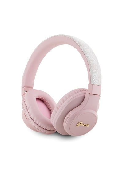Guess Tone On Tone Lisanslı Pu 4G Desen Kulak Üstü Bluetooth Kulaklık