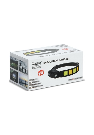 Sensörlü Cob Xpg Led Kafa Lambası Wt-066 Çok Renkli 86370083