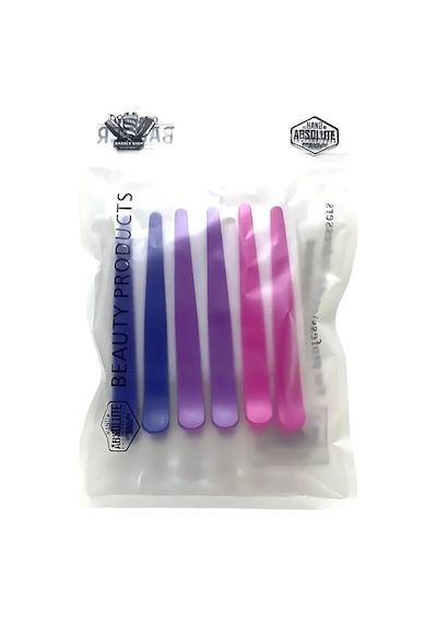 Nano Absolute Barber Shop Renkli Saç Ayırma Maşası 6 Adet