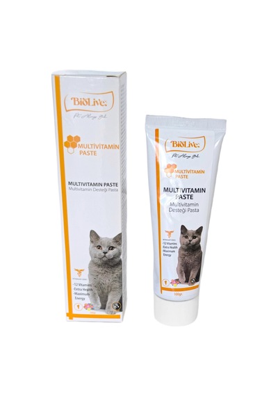 Biolive Kediler İçin Multimin Paste 100gr