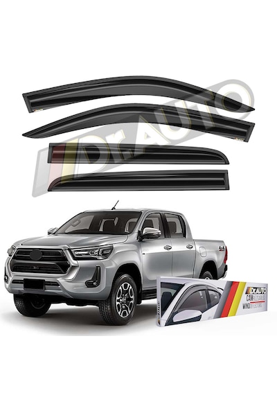 Toyota Hilux 2020 Ve Sonrası Araçlar İçin Cam Rüzgarlığı 4'lü