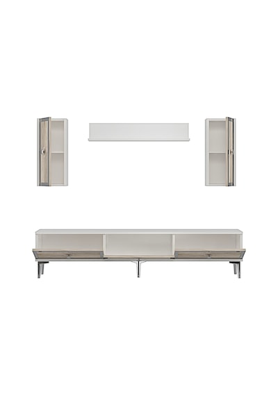 Tvr1816bts Pega Tv Ünitesi Takımı Beyaz-traverten-silver 180cm Beyaz - Traverten - Gümüş Tvr1816bts Pega Tv Ünitesi Takımı Beyaz-traverten-silver 180cm Beyaz - Traverten - Gümüş
