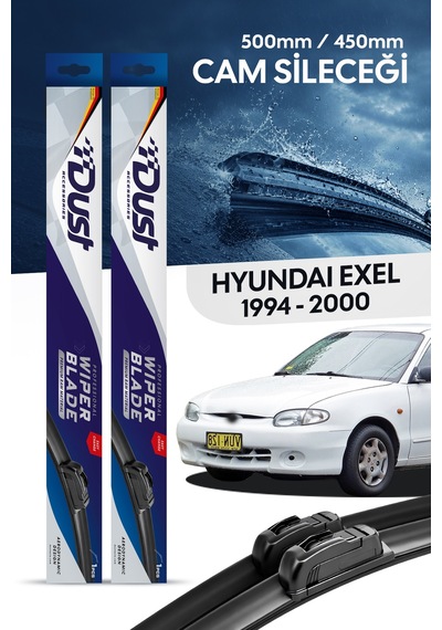 Hyundai Excel Silecek Takımı 1994-2000 Uyumlu 500mm/450mm
