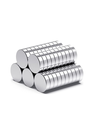 Güçlü Neodyum Mıknatıs Silindir D10X3 mm (10'lu Paket)
