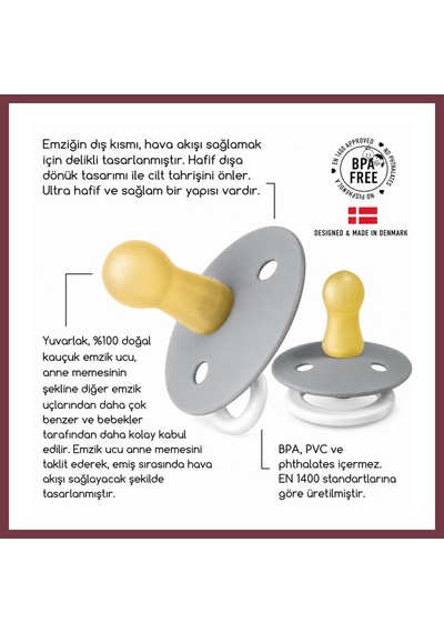 Storeşahin Kauçuk Emzik 0-6 Ay Cloud Glow Adet Fiyatıdır Renk: Cloud Glow Shn0720