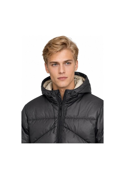 Loft Regular Fit Erkek Mont Lf2040564 Q1.v1 Siyah Loft Regular Fit Erkek Mont Lf2040564 Q1.v1 Siyah