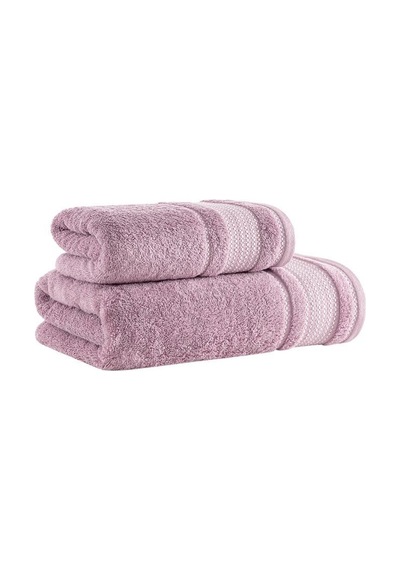 Ladin Pamuk Banyo Havlusu 70x140 Mürdüm