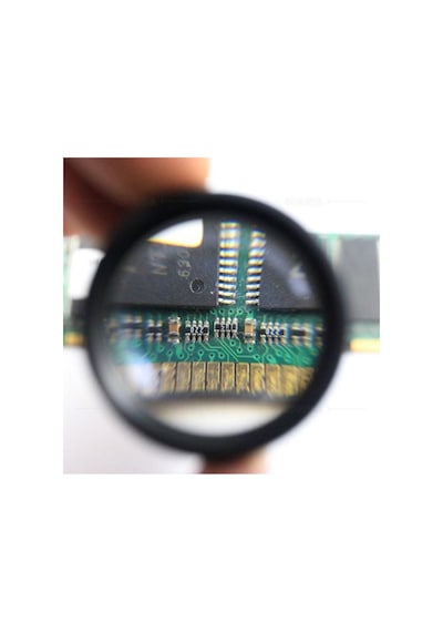 20x Syh Büyüteç 30x30 Optik Cam Lens Alüminyum Kasa Alman Teknolojisi