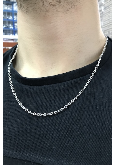 Forse Model Erkek Bileklik Ve Kolye Zincir Set Eck09S (425781040)