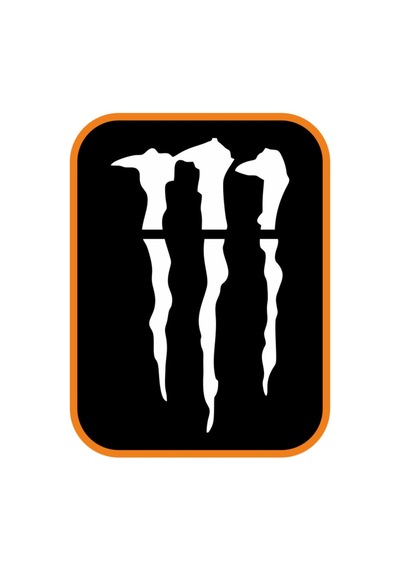 Monster Pençe Far Veya Cam Altı Büyük Oto Sticker Beyaz 33 20 Cm