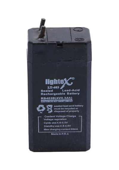 Lightex Lt-403 4v 0.3ah Işıldak Fener Aküsü