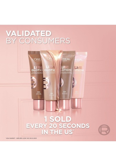 L'oreal Paris Glotion All-ın-one Doğal Işıltı Aydınlatıcı Losyon - 901 Fair Glow Diğer