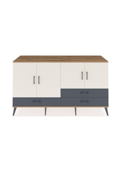 Hyperion Konsol 5 Raflı 3 Çekmeceli 4 Kapaklı 176x44x99 Çam-aytaş Çam-aytaşı/antrasit Hyperion Konsol 5 Raflı 3 Çekmeceli 4 Kapaklı 176x44x99 Çam-aytaş Çam-aytaşı/antrasit