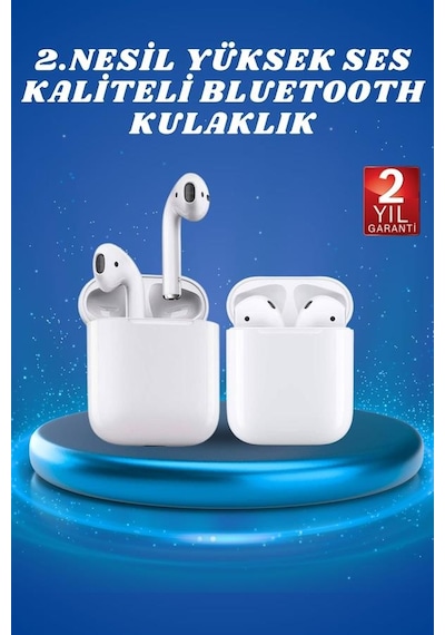 2.nesil Yeni Model Tws Bluetooth Kulaklık Dokunmatik Kontrol Yüksek Ses Kaliteli Yeni Nesil - Lisinya