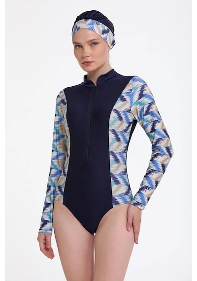 Angbutik Argento 0764-329 Kadın Body Tesettür Takımı Renkli