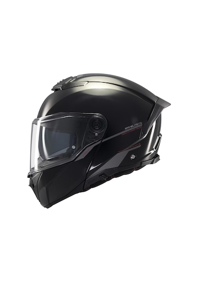 Kask Mt Atom 2 A1 Çene Açılır Kask Parlak Siyah