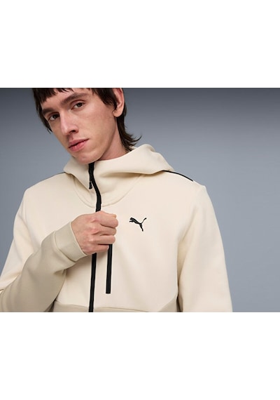 Puma Pumatech Full-zip Hoodie Dk Erkek Günlük Ceket 63441587 Krem Krem