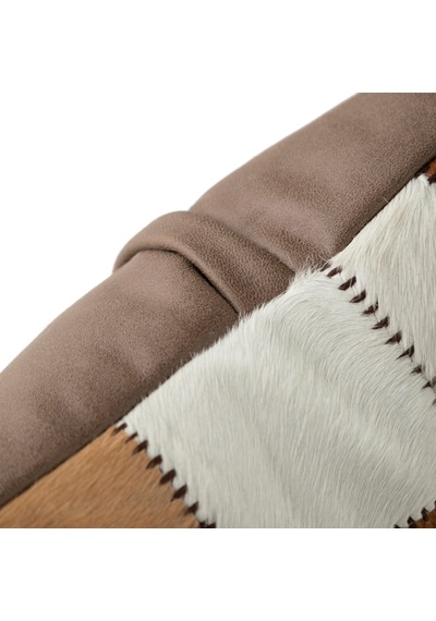 Mudo Home Vıctorıa Deri Kırlent 45x45 Cm Çok Renkli