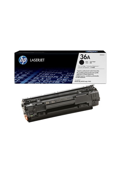 Hp Cb436a 36a Kutusu Hasarlı Siyah  Toner