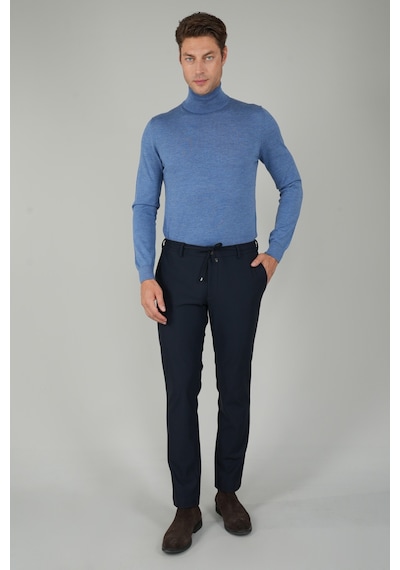 Bisse Erkek Lastikli Bağcıklı Spor Jagger Lacivert Pantolon Pns25k25202 D39 Lacivert