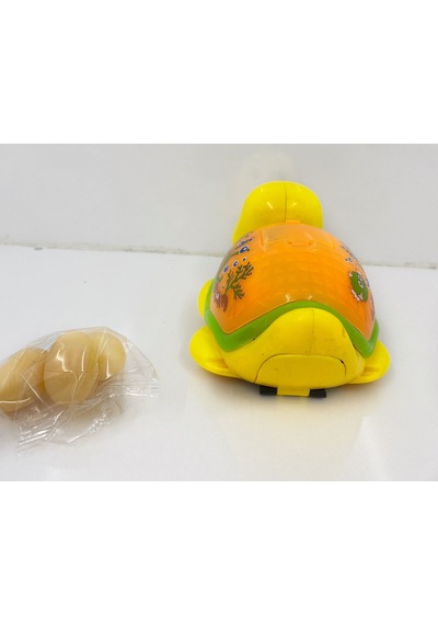 Oyuncak Yumurtlayan Kaplumbağa Sesli ve Işıklı 17 Cm Oyuncak