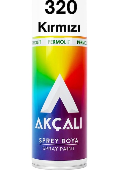 Akçalı 320 Kırmızı Sprey Boya