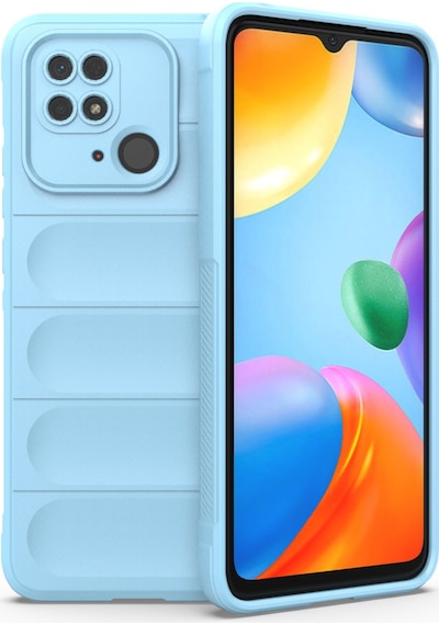 Newface Xiaomi Redmi 10c Kılıf Optimum Silikon - Sky Blue Sky Blue