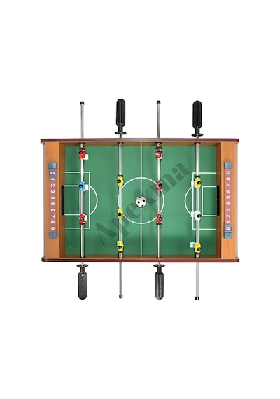Ahşap Langırt 4 Kol-12 Figürlü Masa Maçı-football Masa Oyunu - Ayaksız Ahşap Langırt