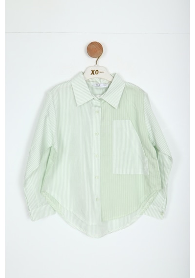Xo Kids Kız Çocuk Gömlek 4-8 Yaş 38559 Mint