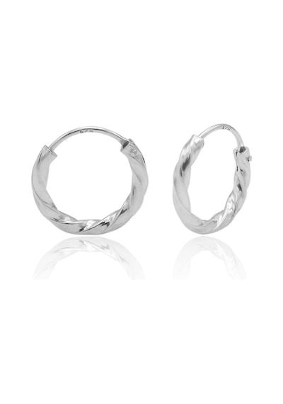 Dorika Model Halka Gümüş Küpe 14-Mm 201020852
