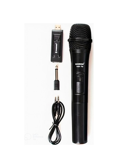 Kablosuz El Mikrofonu + Usb Alıcı , Öğretmen, Karaoke Ve Sunumlar İçin