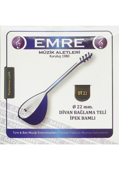 Emre 0.22 Divan Bağlama Teli Bambam Lı Takım Tel 022
