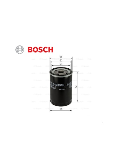 Toyota Corolla Uyumlu E12 Yağ Filtresi 1.6 Benzinli 2002-2007 Bosch N11.24718