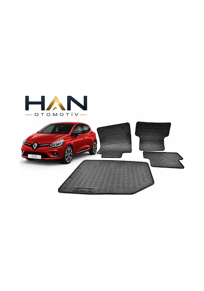 Mais Clio 4  Kauçuk Paspas Takımı 1200200191-8900100333