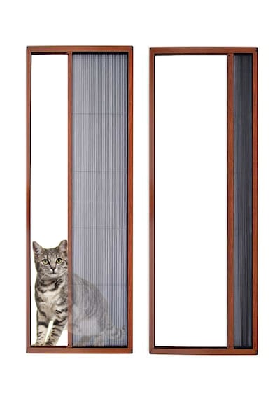 Akordeon Pilise Yırtılmaz Ped Kedi Tüllü Kapı Sineklik Altınmeşe 90x210 İstenilen Ölçüde En 90'a Kadar Boy 210'a Kadar