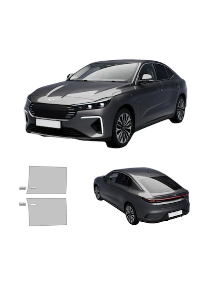 Fit Ppf Togg T10f İçin Ön Kapılar Hazır Kesim, 210 Mikron Premium Tpu Şeffaf Boya Koruma Filmi