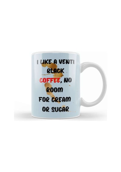 Cat Funny Coffee Drinks Art Lover Gift Quote Vintage Retro Rainbow Style Kupa Bardak Porselen No11117 Karışık