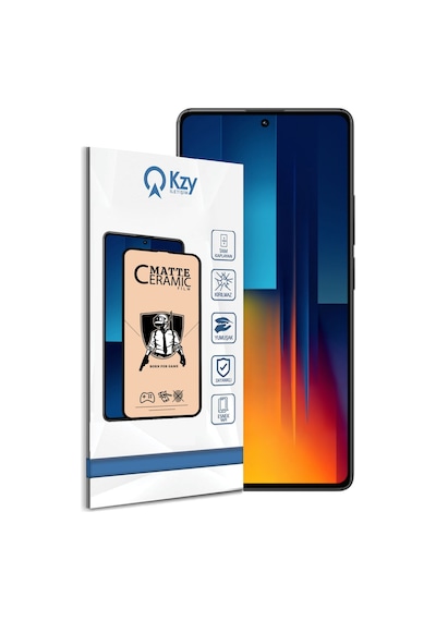 Xiaomi Poco M6 Pro 4g Tam Kaplayan Mat Seramik Nano Esnek Ekran Koruyucu Cam
