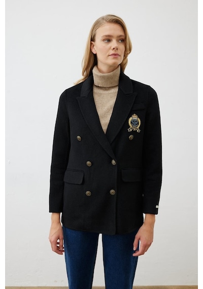 Premium Selection Yün Kaşmir Blazer Ceket Terzi Dükkanı Siyah