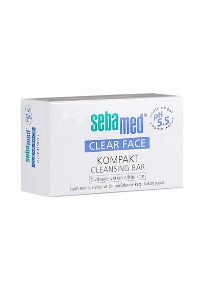 Sebamed Clear Face Kompakt Yüztemizleme Barı Sabun Sivilcelicilt