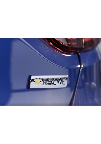 Renault Clio 5 Rs-line Krom Bagaj Kapağı Logosu Abs 2019 Ve Sonrası